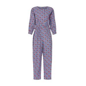 Rachel Comey Blue and Red Patterned Jumpsuit